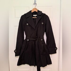 Via Spiga Black Trench Coat